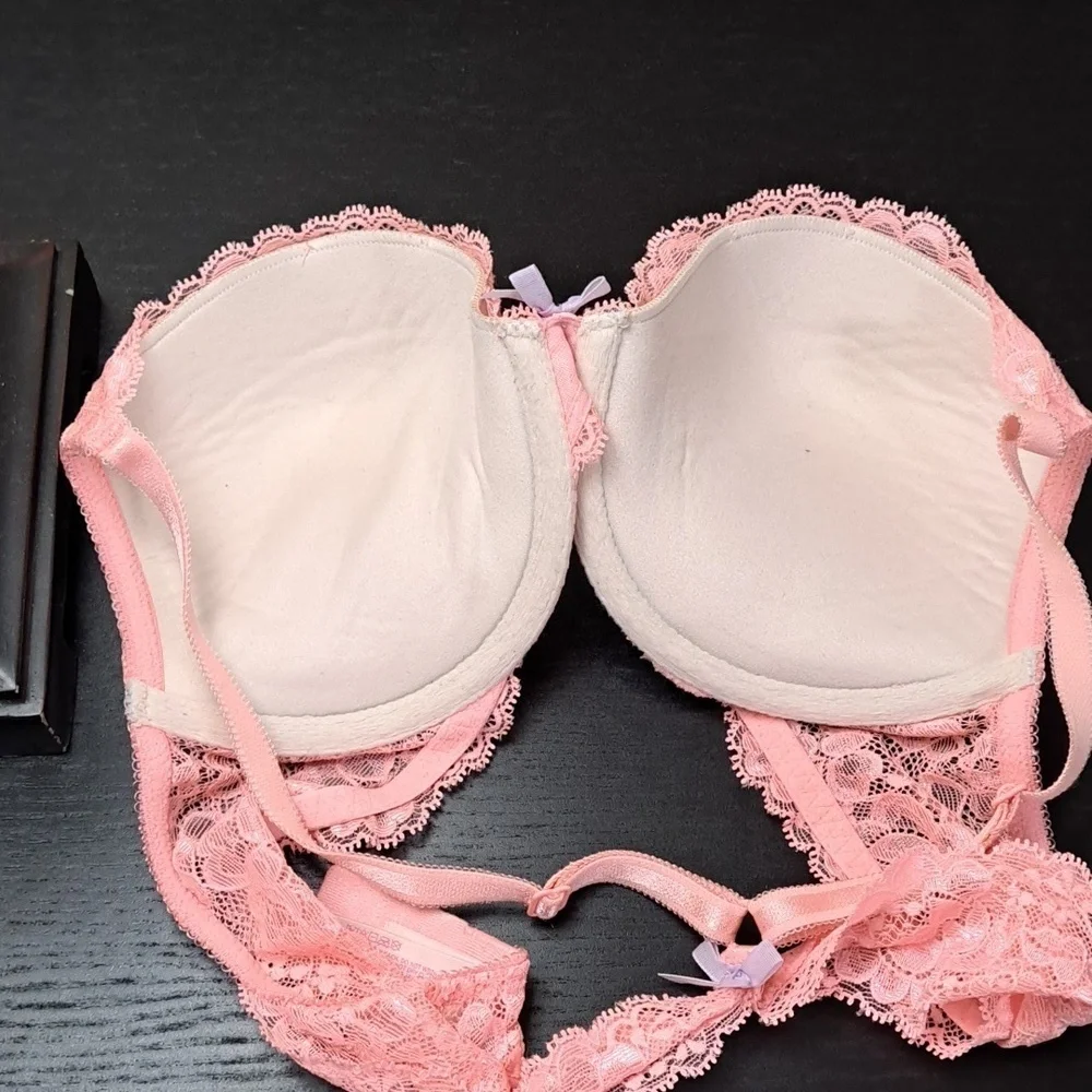 Victoria's Secret Push up lace padded bra size 34C - Picture 7 of 13